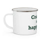 Cranbury is My Happy Place Enamel Camping Mug