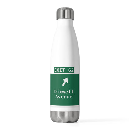 Vintage WCP Exit 62 Sign 20oz Insulated Bottle