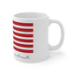 East Lyme Connecticut Flag Mug 11oz