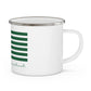 Plainville Connecticut St. Patrick’s Day Flag Enamel Camping Mug