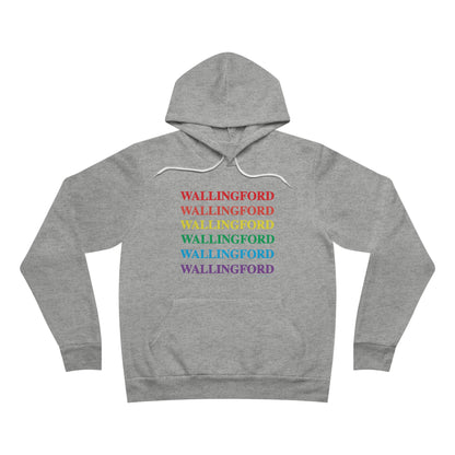 Wallingford Pride  Unisex Sponge Fleece Pullover Hoodie