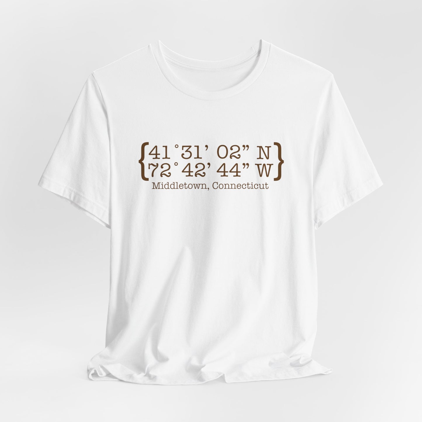 Middletown Coordinates Unisex Jersey Short Sleeve Tee