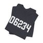 06234 Brooklyn CT Zip Code Unisex Jersey Short Sleeve T-Shirt