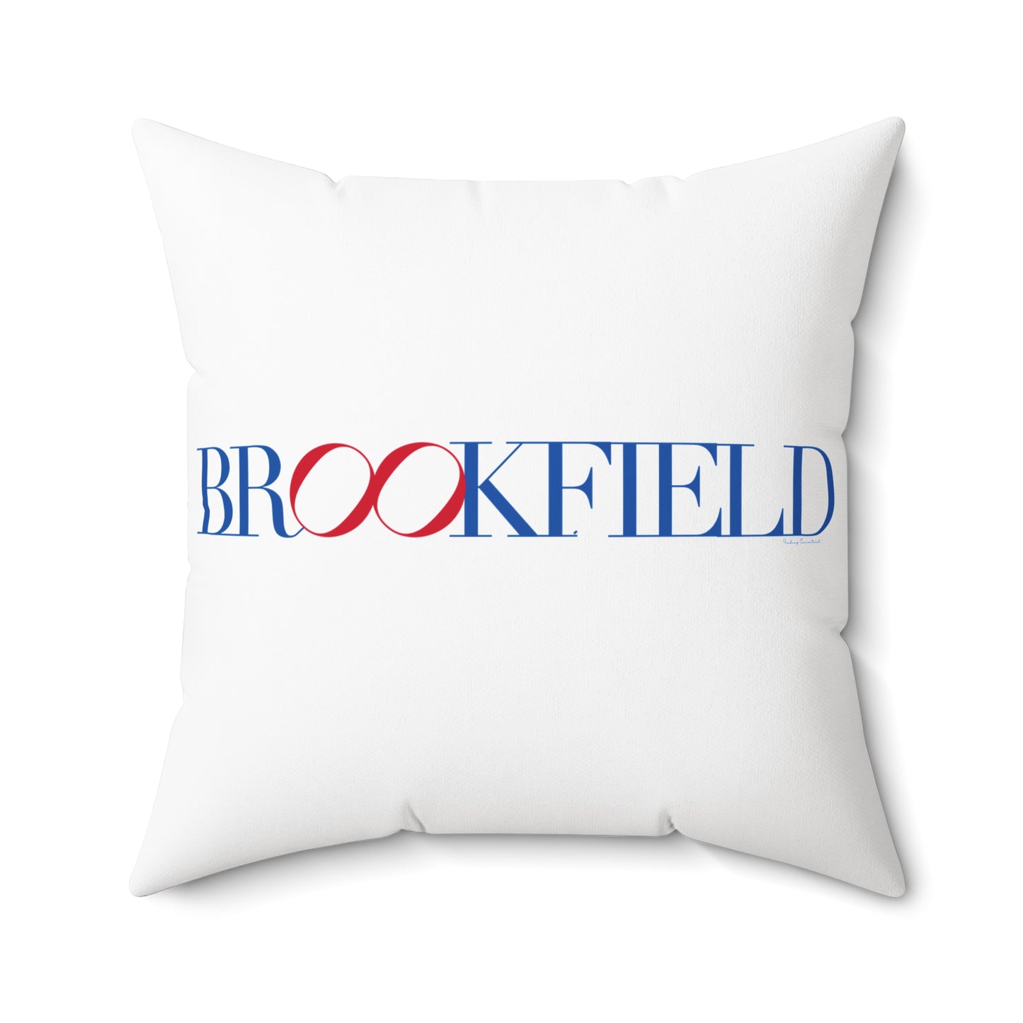 41 Tilt Brookfield Spun Polyester Square Pillow