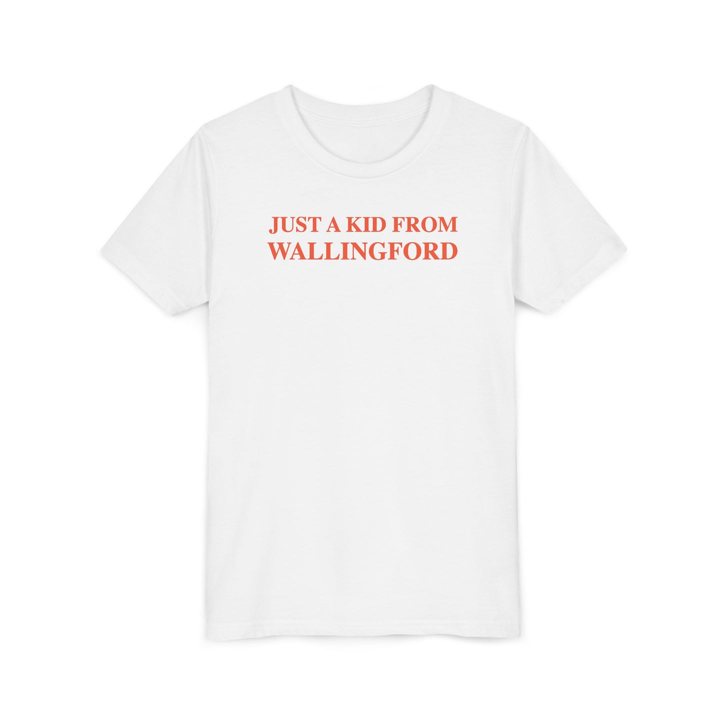 Just a kid from Wallingford Youth Short Sleeve T-Shirt