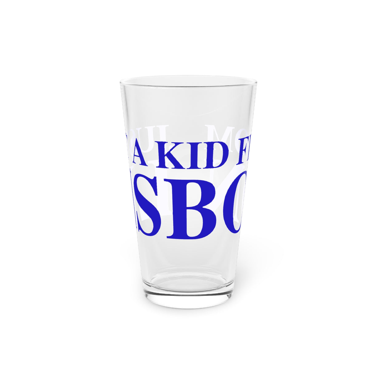 Just a kid from Lisbon  Pint Glass, 16oz