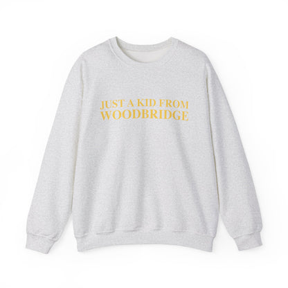 Just a kid from Woodbridge Unisex Heavy Blend™ Crewneck Sweatshirt