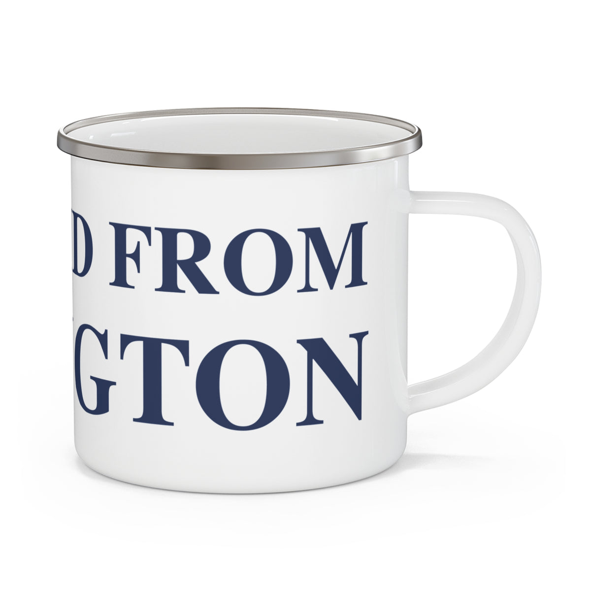 Just a kid from Newington Enamel Camping Mug