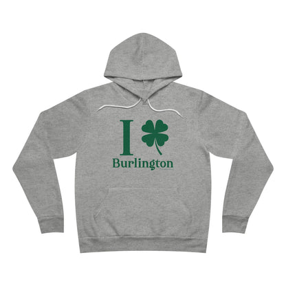 I Clover Burlington Unisex Sponge Fleece Pullover Hoodie