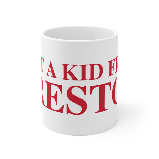 Just a kid from Preston  Mug 11oz