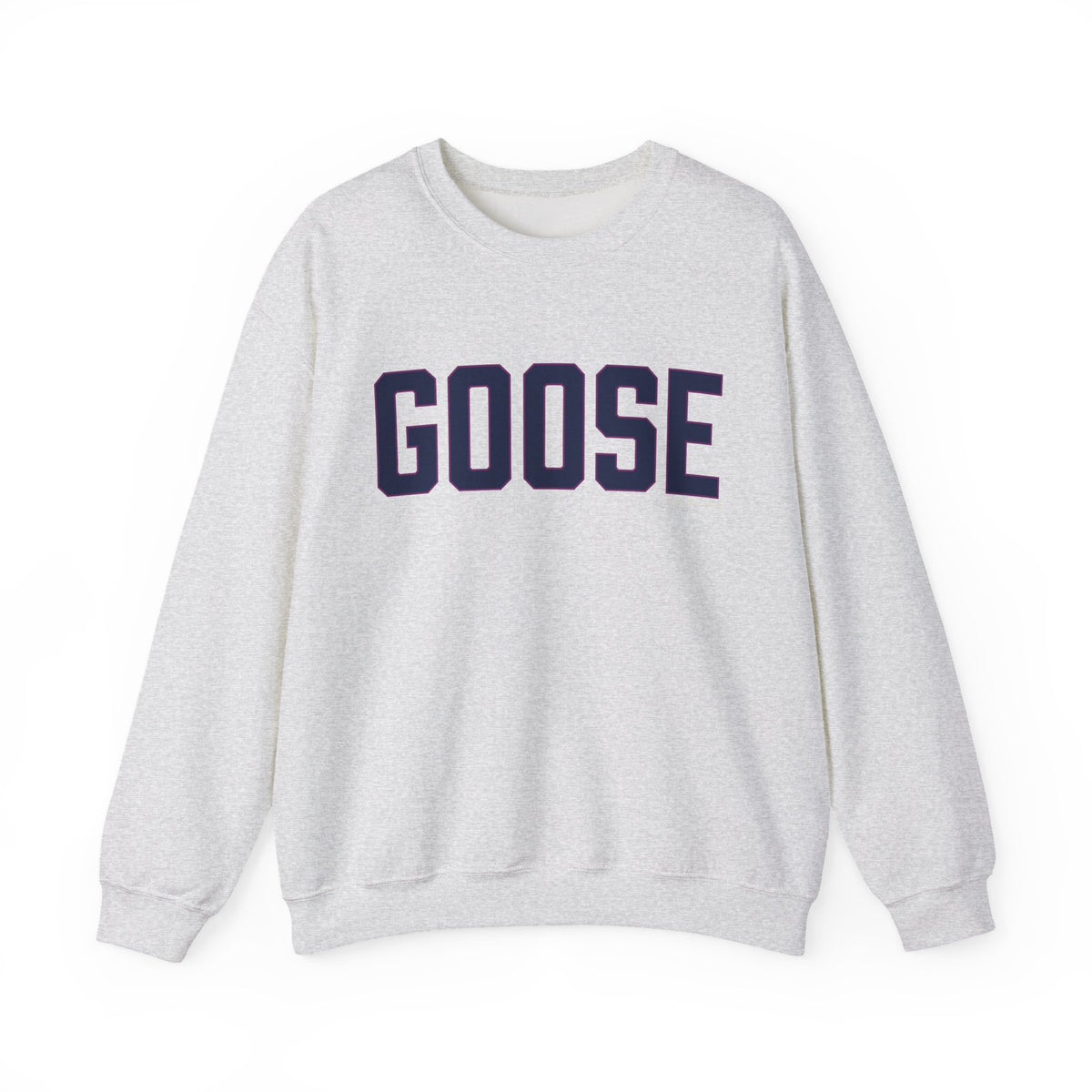 Goose Zip Code  Blue & Purple Unisex Heavy Blend™ Crewneck Sweatshirt