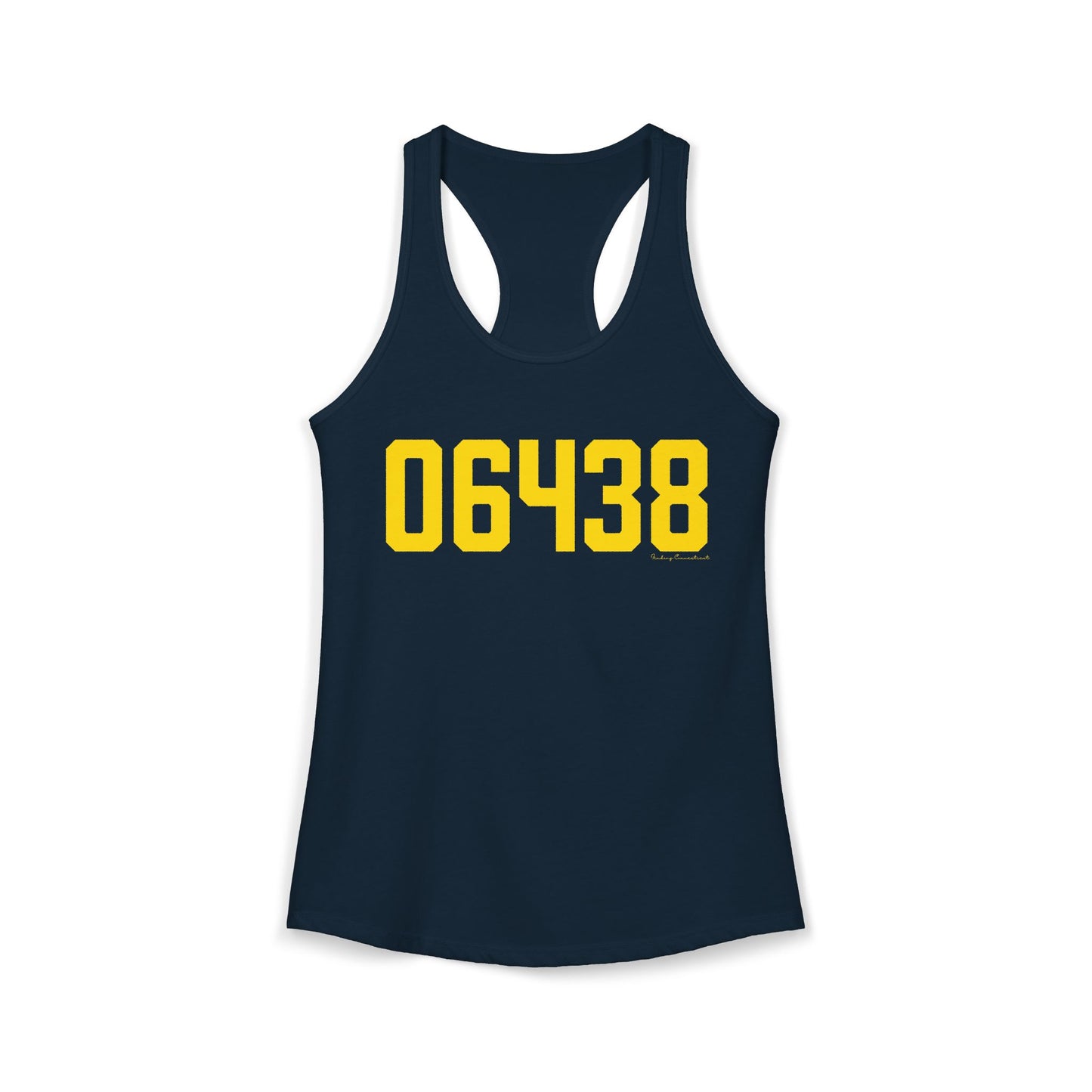 06438 Haddam Connecticut Zip Code Women's Ideal Racerback Tank Top