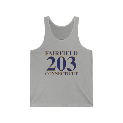 Fairfield 203 Connecticut Unisex Jersey Tank Top