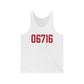 06716 Wolcott Connecticut Zip Code Unisex Jersey Tank Top