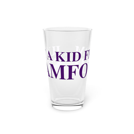 Just a kid from Stamford Pint Glass, 16oz