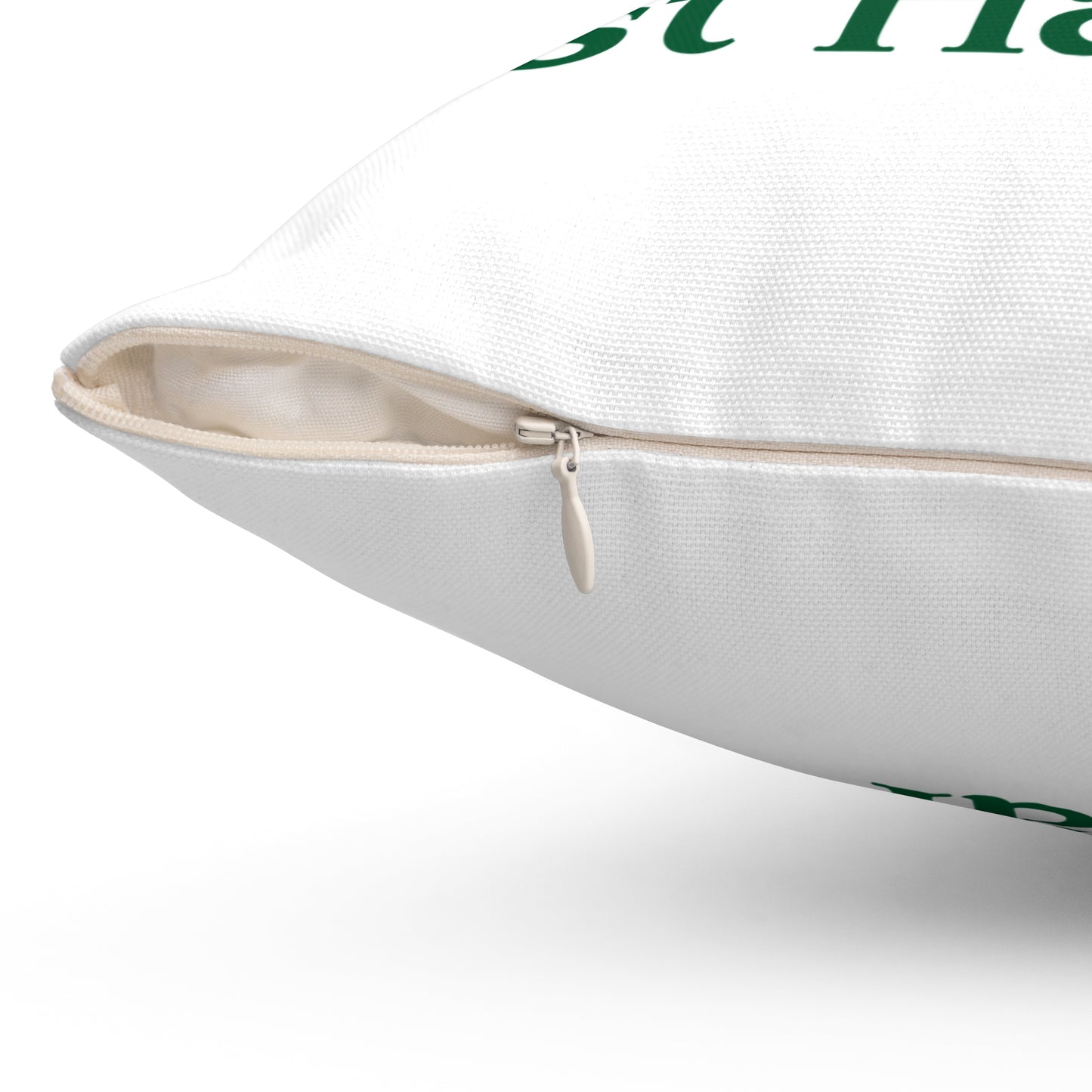 I Clover East Hartford Spun Polyester Square Pillow