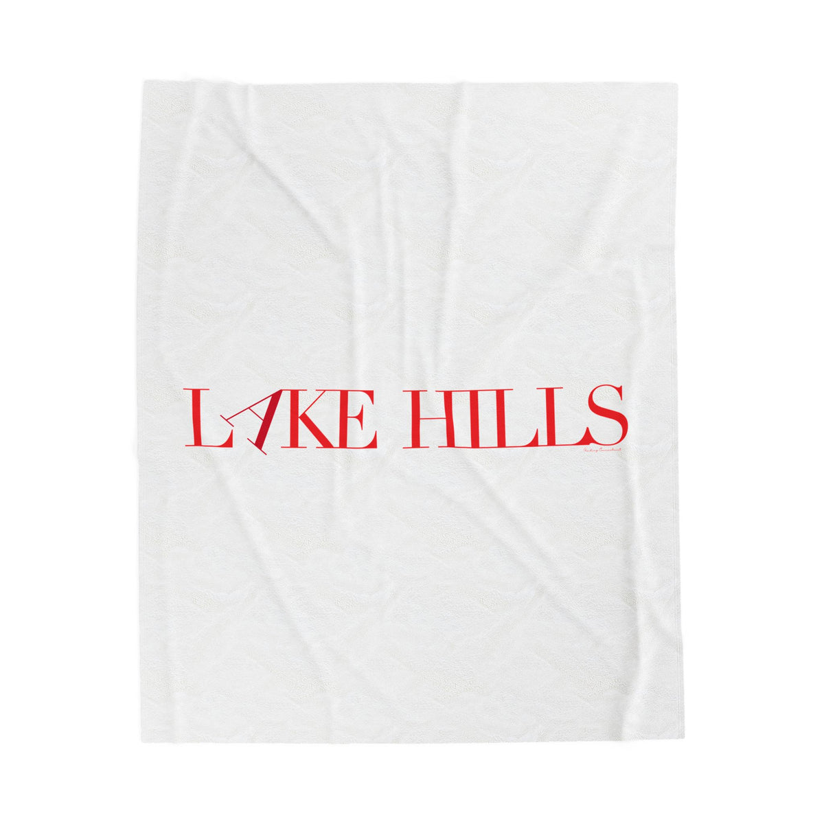 41 Tilt Lake Hills Velveteen Plush Blanket