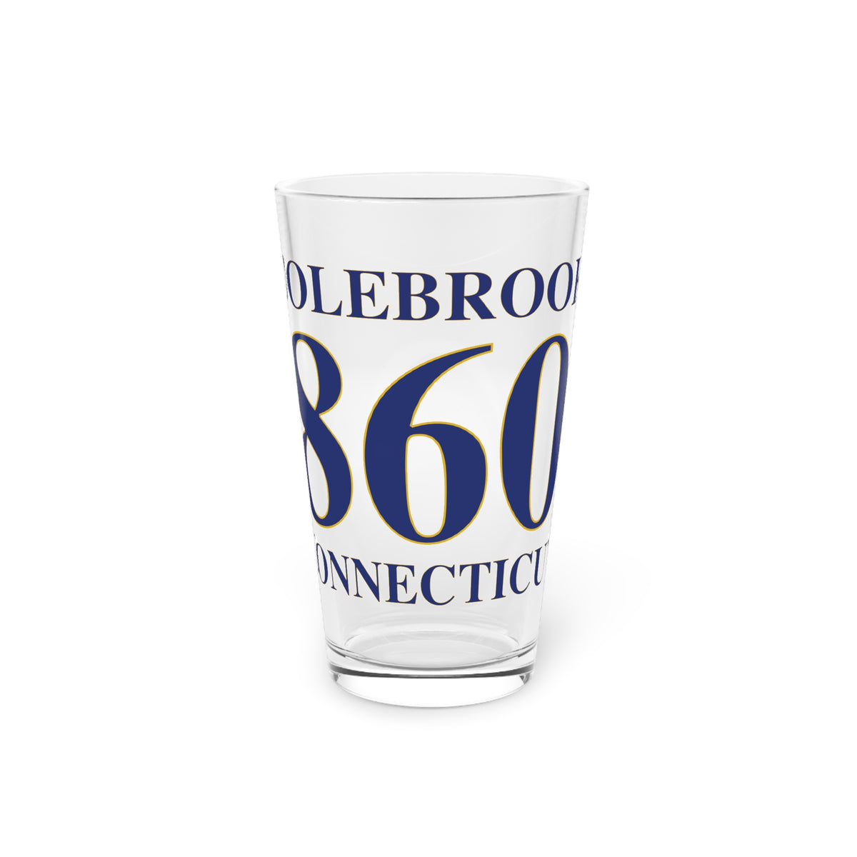 Colebrook 860 Connecticut Pint Glass, 16oz