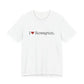 I Heart Rowayton. Unisex Jersey Short Sleeve T-Shirt
