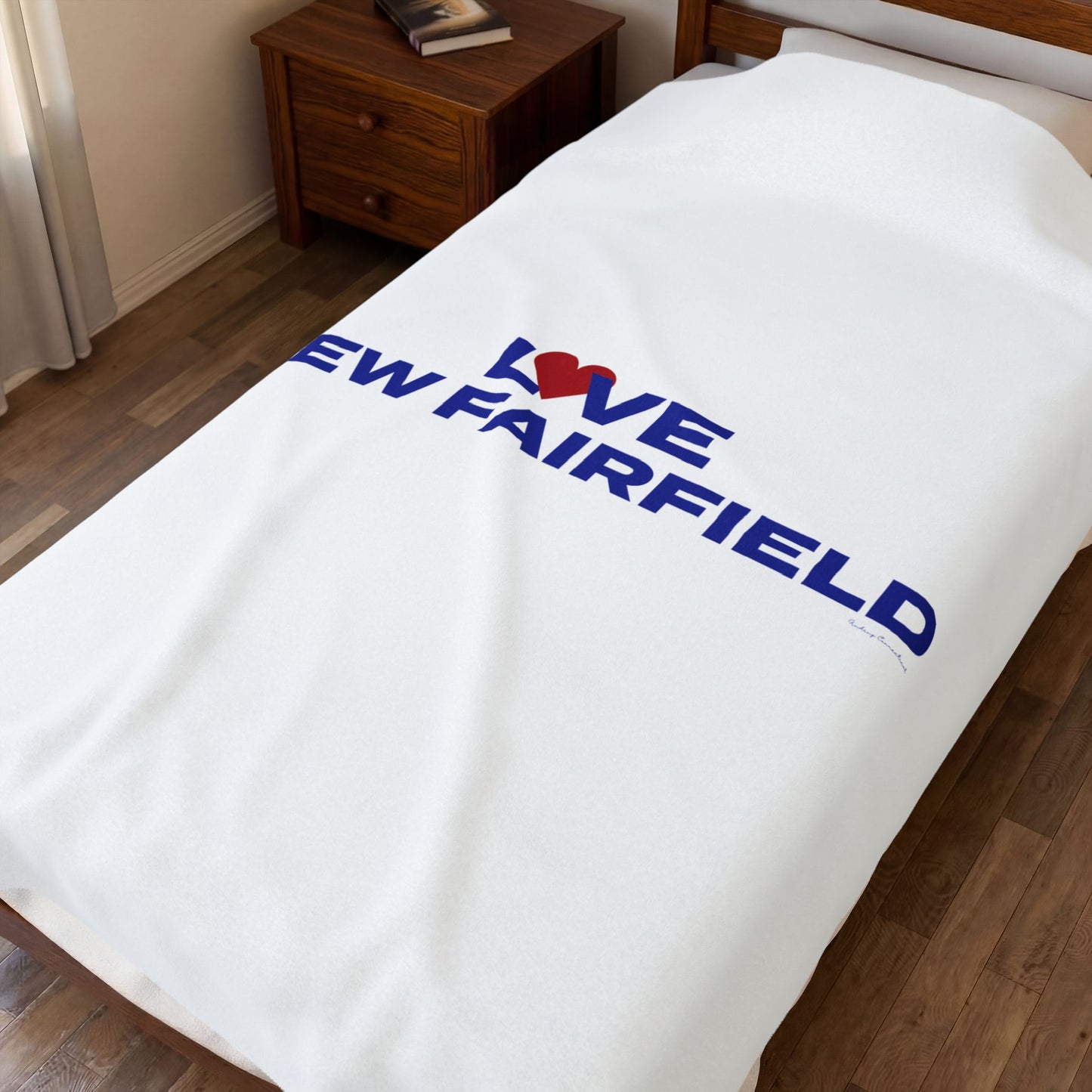 Love New Fairfield Velveteen Plush Blanket