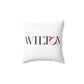 41 Tilt Wilton Spun Polyester Square Pillow