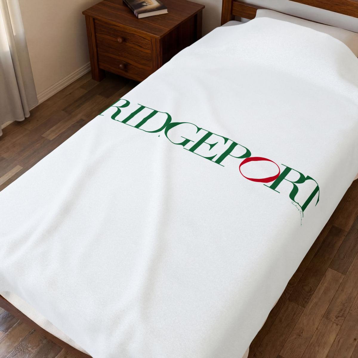 41 Tilt Bridgeport Velveteen Plush Blanket