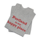 Portland is My Happy Place Unisex Jersey Short Sleeve T-Shirt