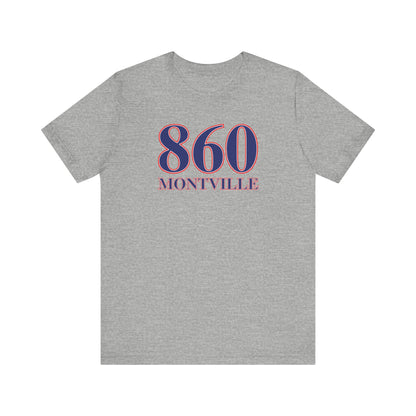 860 Montville Red White & Blue Unisex Jersey Short Sleeve T-Shirt