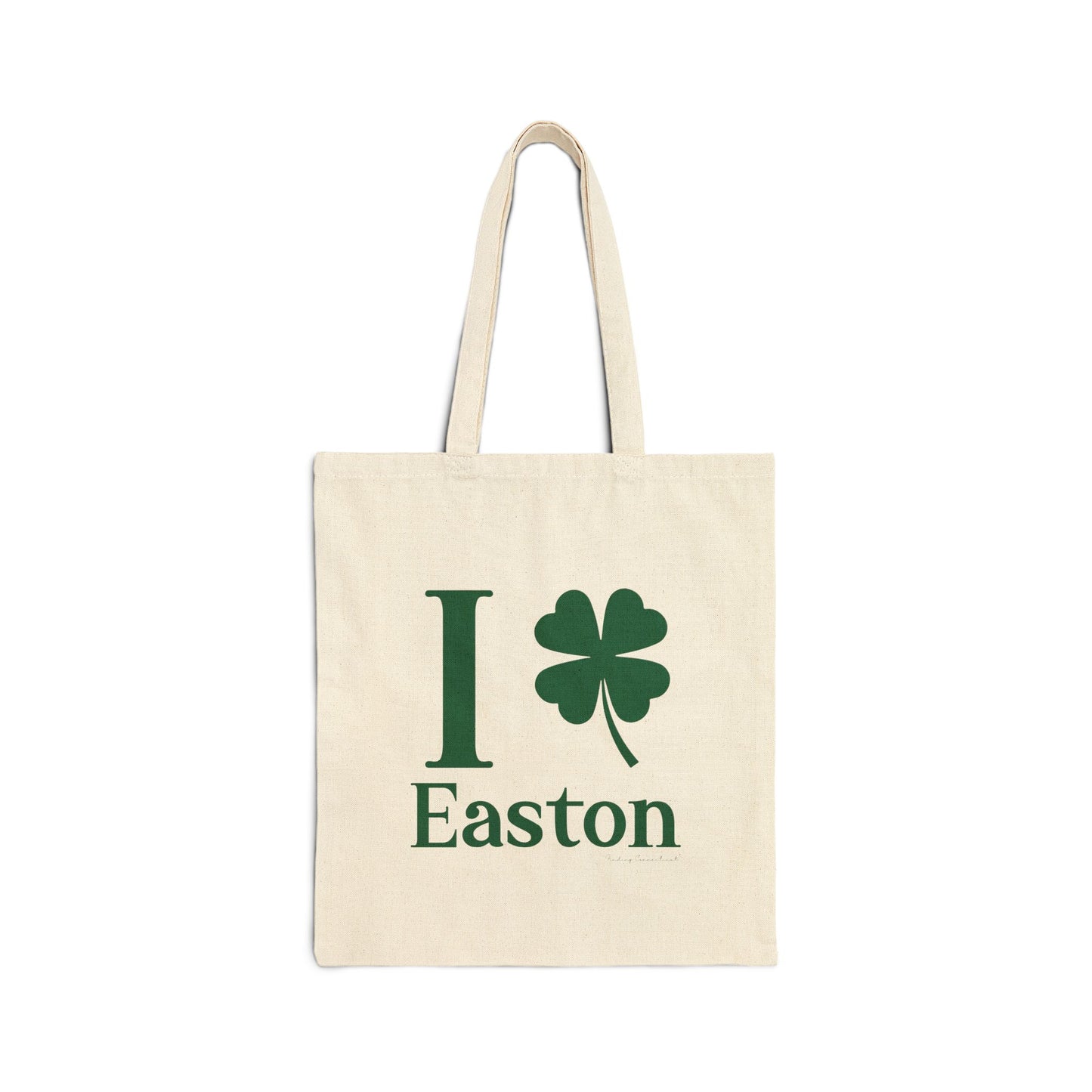 I Clover Easton Cotton Canvas Tote Bag