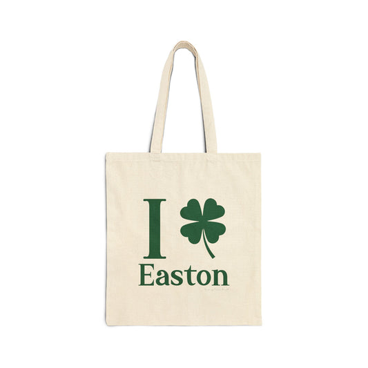 I Clover Easton Cotton Canvas Tote Bag