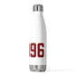 06096 Windsor Locks  Connecticut Zip Code 20 oz Insulated Bottle