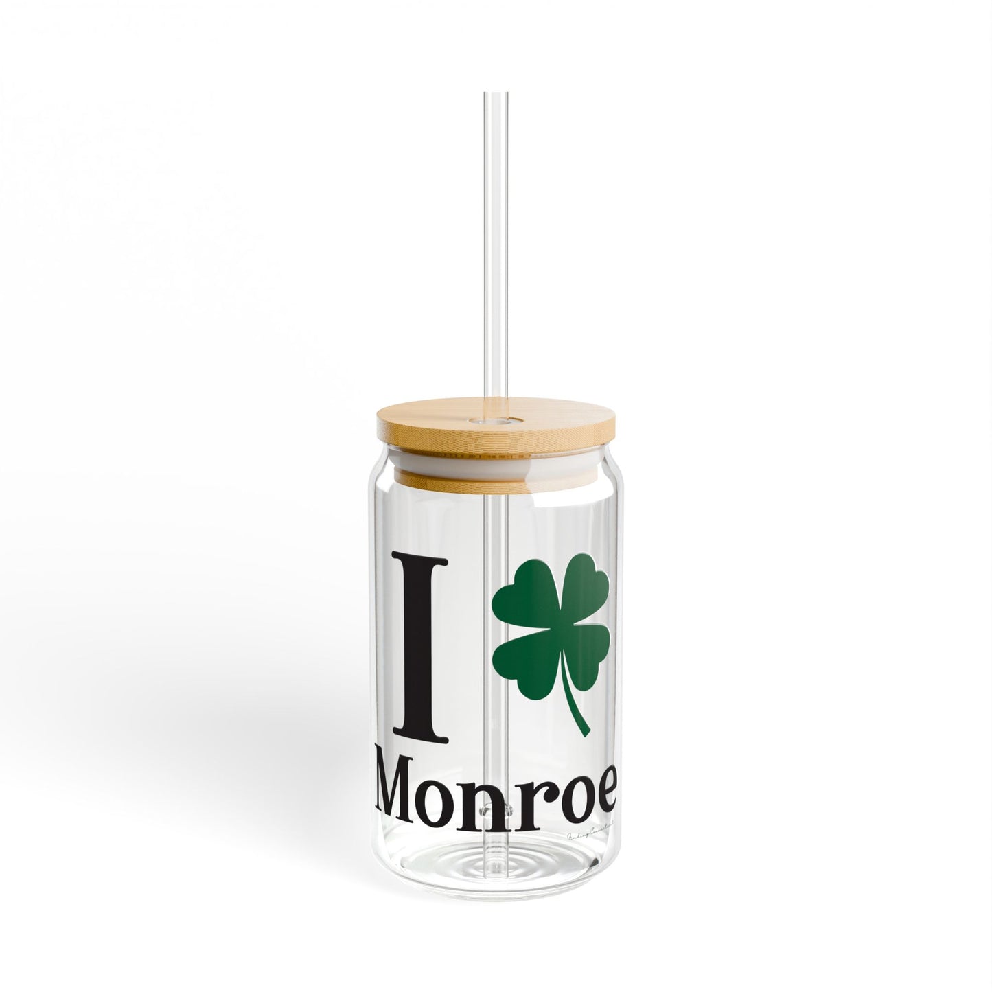 I Clover Monroe Sipper Glass, 16oz