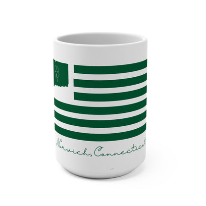 Norwich Connecticut St. Patrick’s Day Flag Mug 15oz