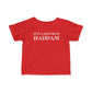 Just a kid from Haddam Infant Fine Jersey T-Shirt
