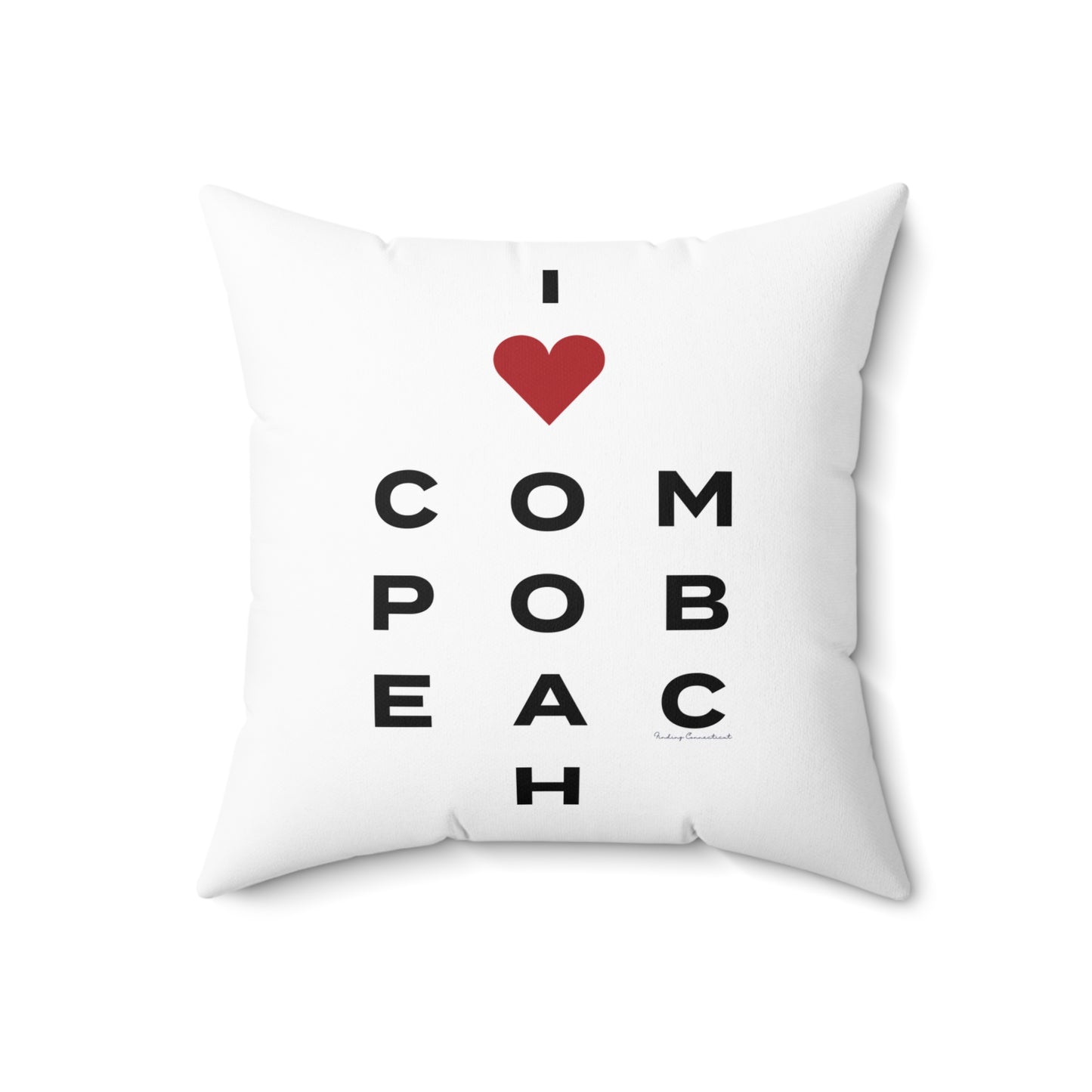 Compo Beach Vision Spun Polyester Square Pillow