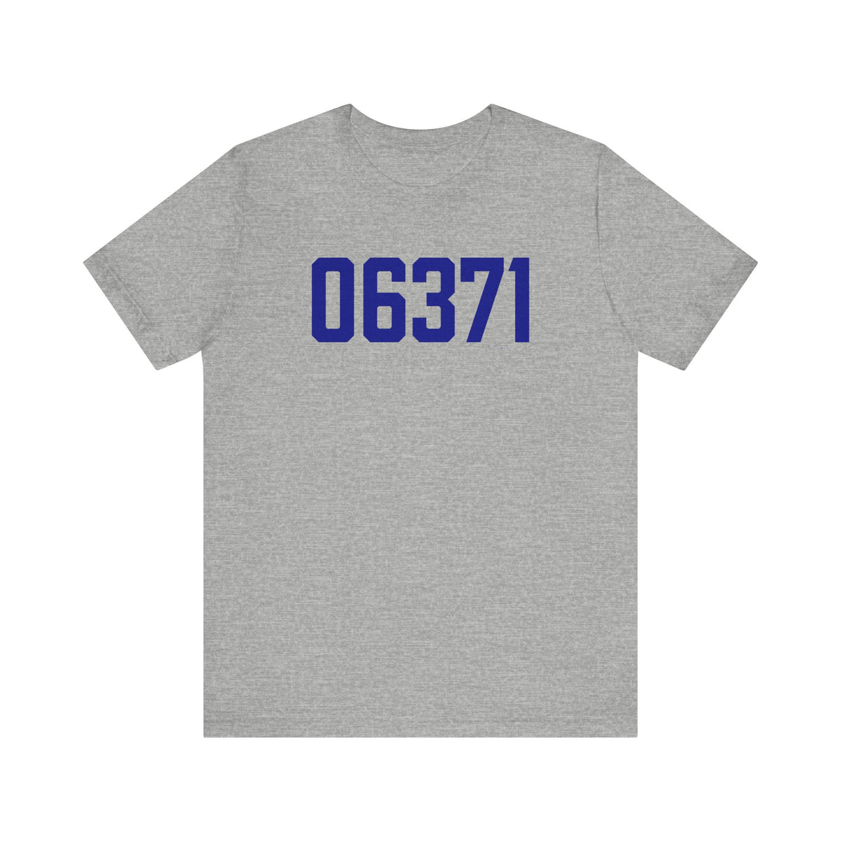 06371 Lyme Connecticut Zip Code Unisex Jersey Short Sleeve T-Shirt
