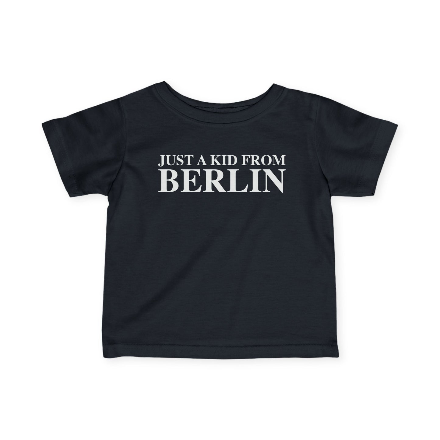 Just a kid from Berlin Infant Fine Jersey T-Shirt