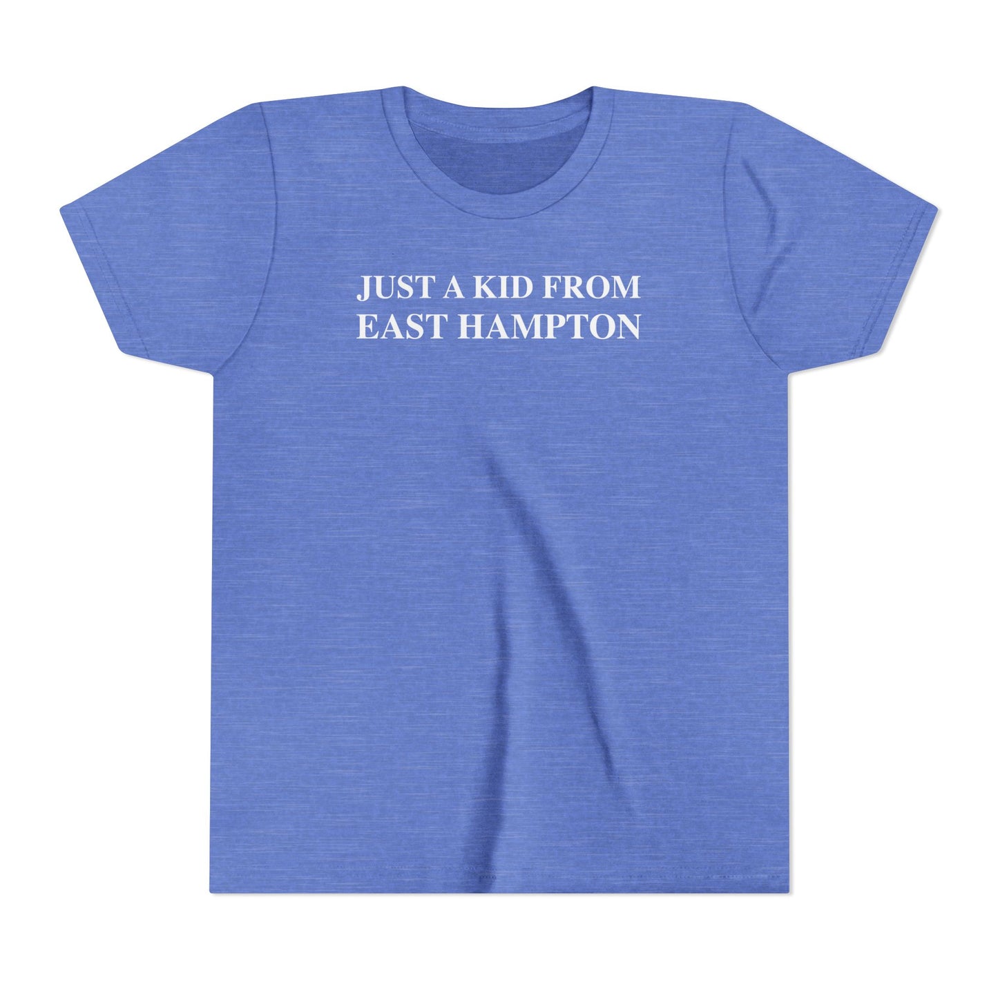 Just a kid from East Hampton Youth Short Sleeve T-Shirt