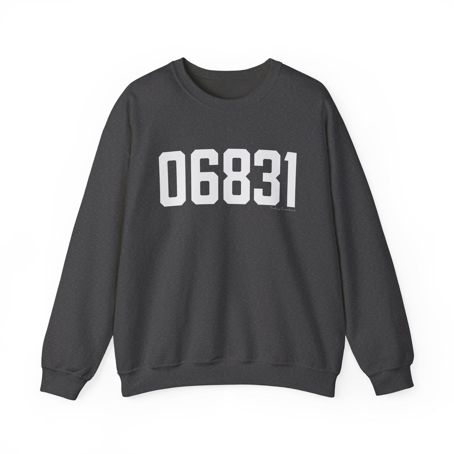 06831 - Greenwich CT Zip Code Unisex Heavy Blend™ Crewneck Sweatshirt