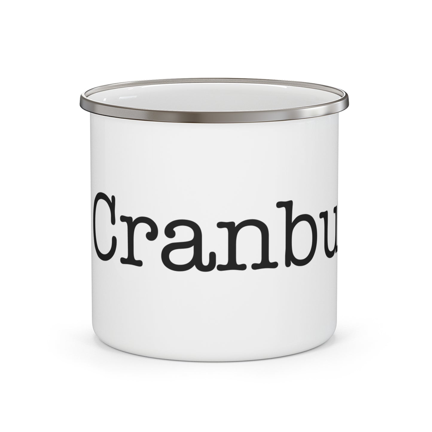 I Heart Cranbury. Enamel Camping Mug
