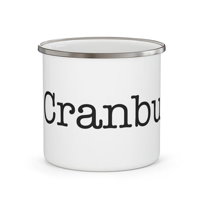 I Heart Cranbury. Enamel Camping Mug