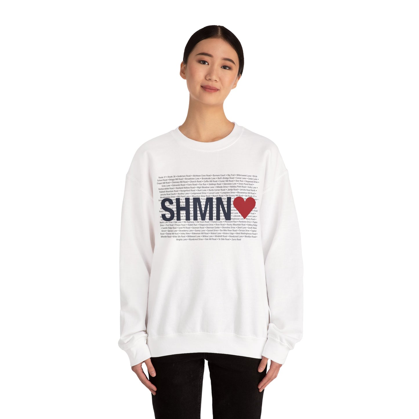Sherman Love  Unisex Heavy Blend™ Crewneck Sweatshirt
