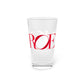 41 Tilt Monroe Pint Glass, 16oz
