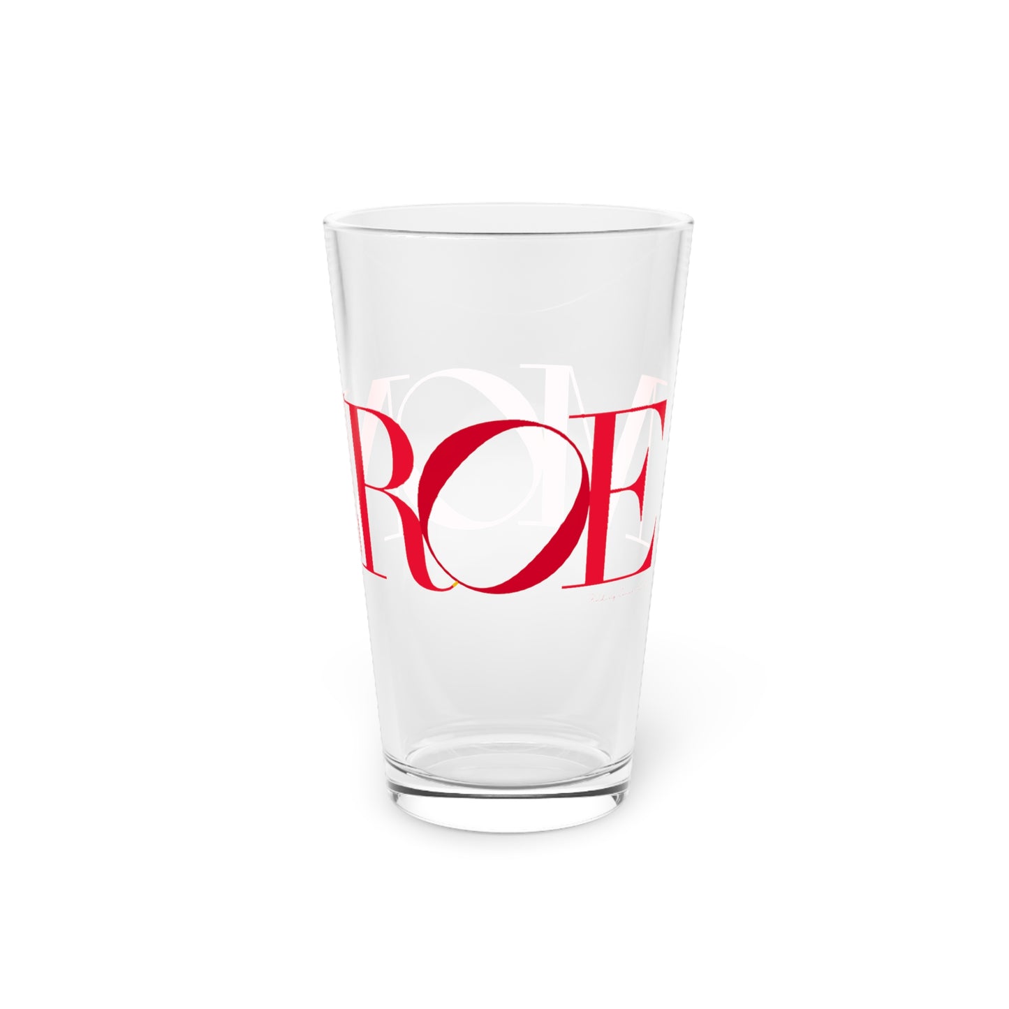 41 Tilt Monroe Pint Glass, 16oz