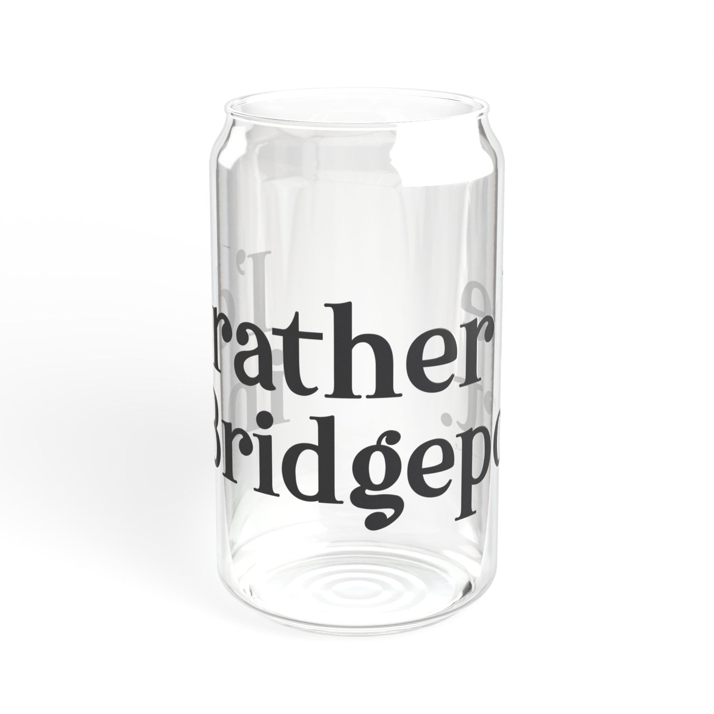 I’d rather be in Bridgeport Sipper Glass, 16oz