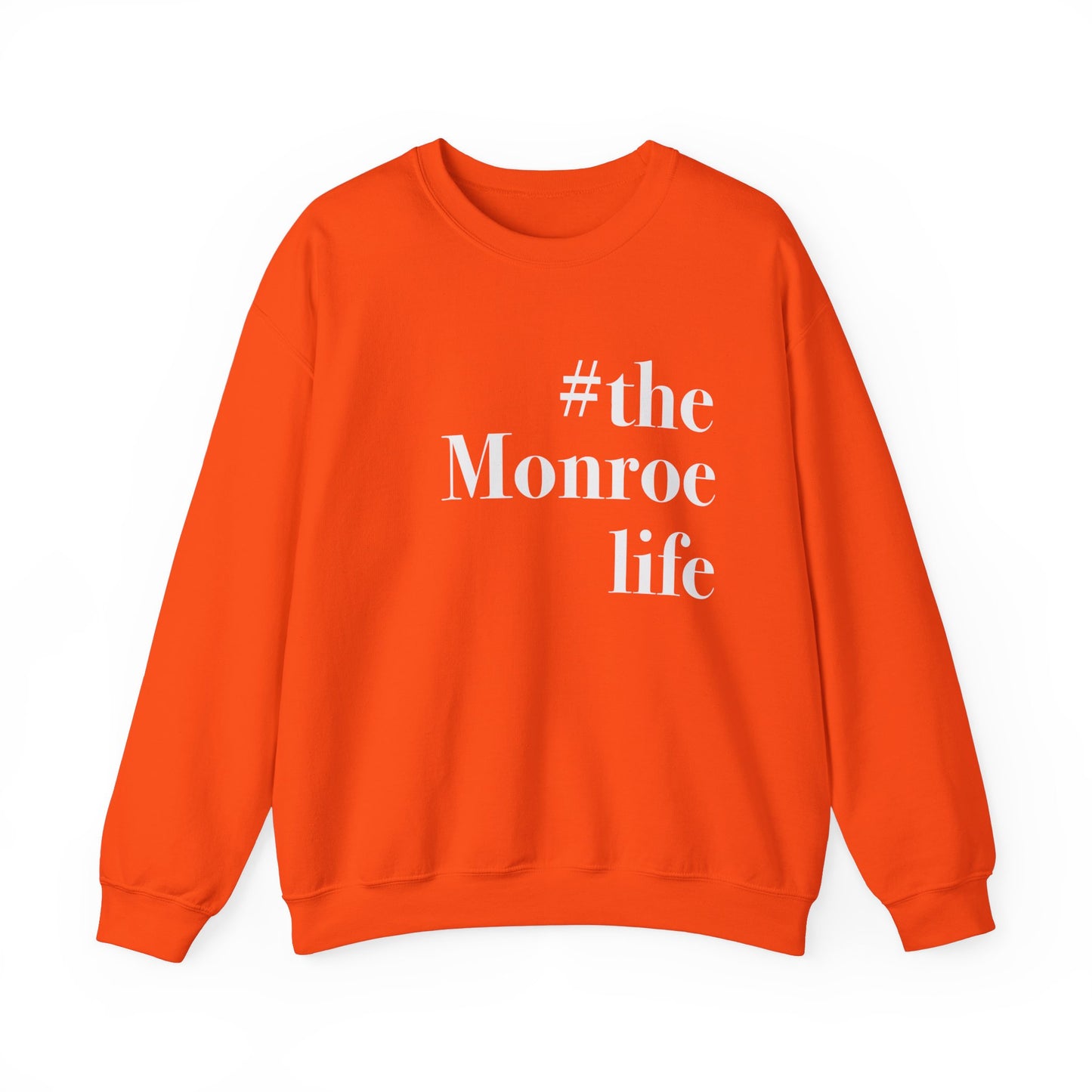 #themonroelife Unisex Heavy Blend™ Crewneck Sweatshirt