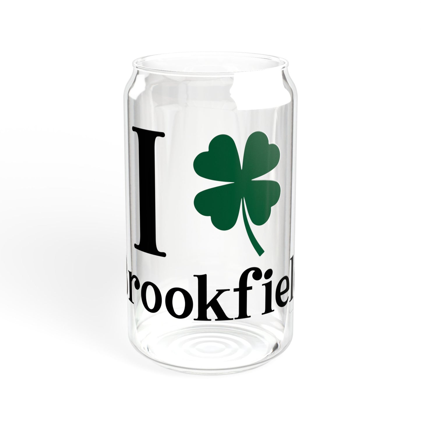 I Clover Brookfield Sipper Glass, 16oz