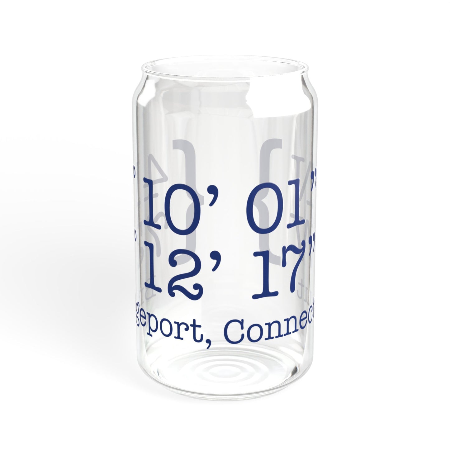 Bridgeport Coordinates Sipper Glass, 16oz