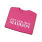 Just a kid from Madison Unisex Heavy Blend™ Crewneck Sweatshirt