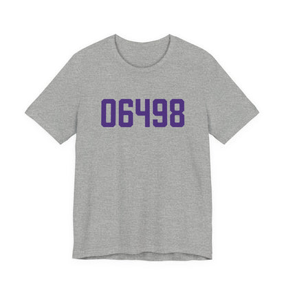 06498 Westbrook Connecticut Zip Code Unisex Jersey Short Sleeve T-Shirt